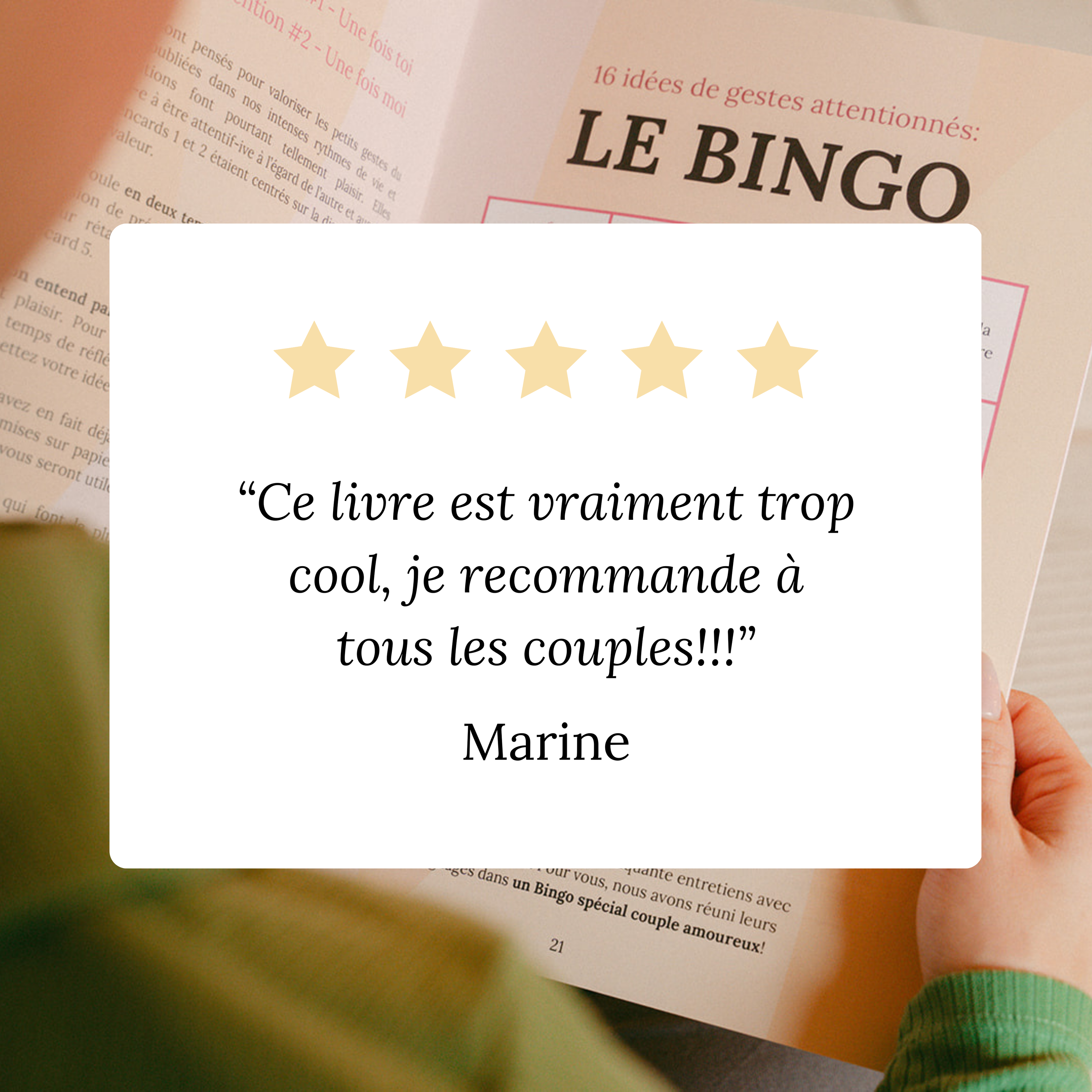 Livre de Quiz et discussions pour couples